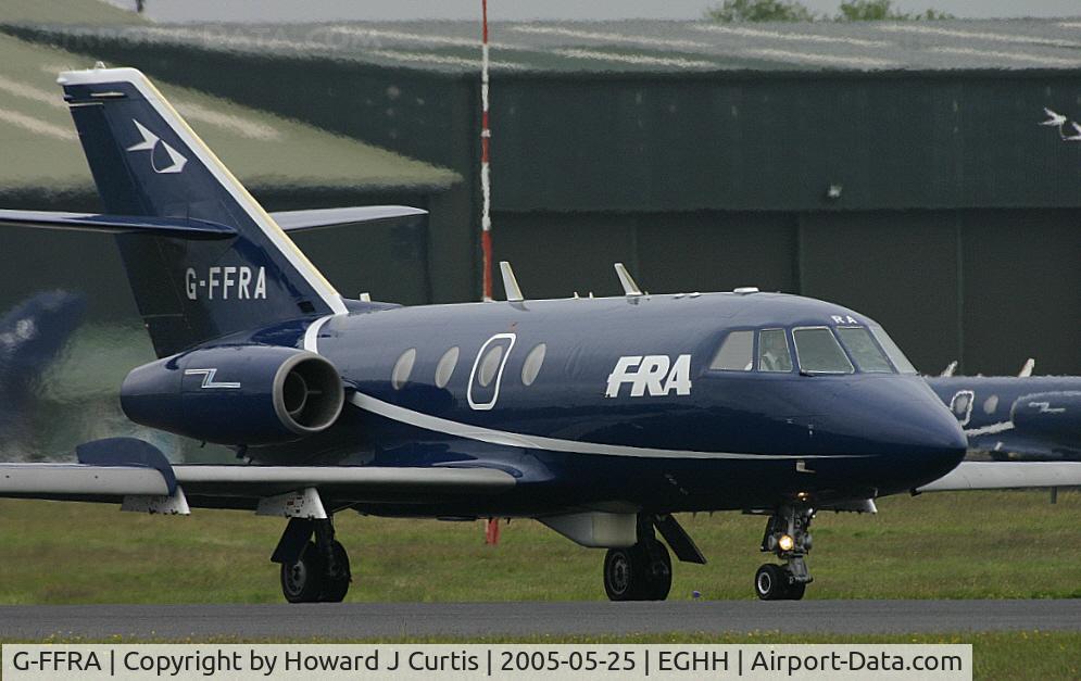 G-FFRA, 1968 Dassault Falcon (Mystere) 20DC C/N 132, FR Aviation.
