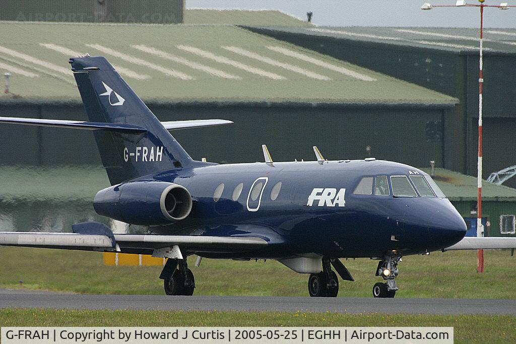 G-FRAH, 1969 Dassault Falcon (Mystere) 20DC C/N 223, FR Aviation