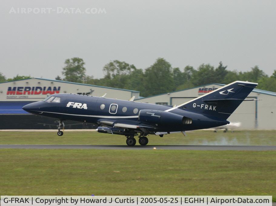G-FRAK, 1969 Dassault Falcon 20D C/N 213, FR Aviation