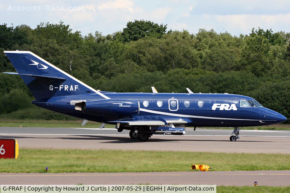 G-FRAF, 1974 Dassault Falcon (Mystere) 20E C/N 295, FR Aviation