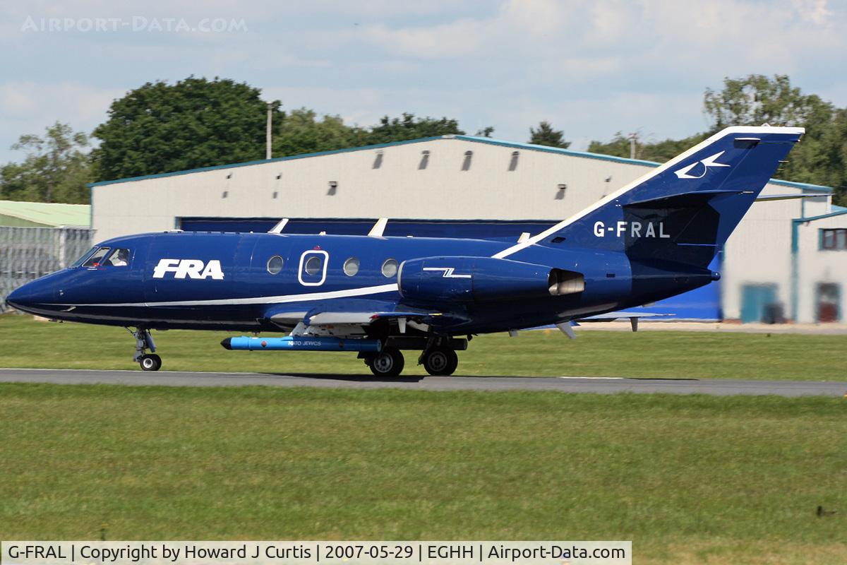 G-FRAL, 1968 Dassault Falcon (Mystere) 20DC C/N 151, FR Aviation.