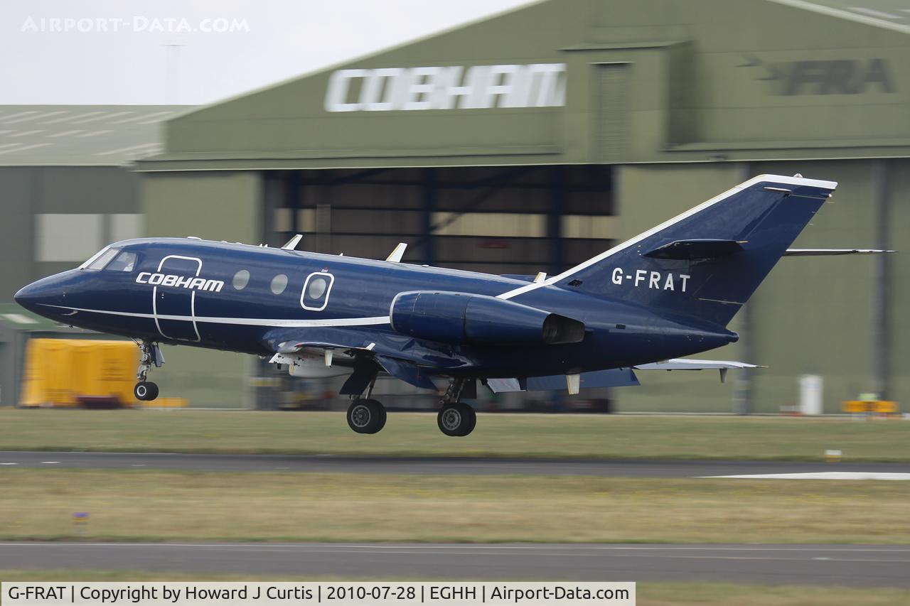 G-FRAT, 1967 Dassault Falcon (Mystere) 20DC C/N 87, Cobham PLC