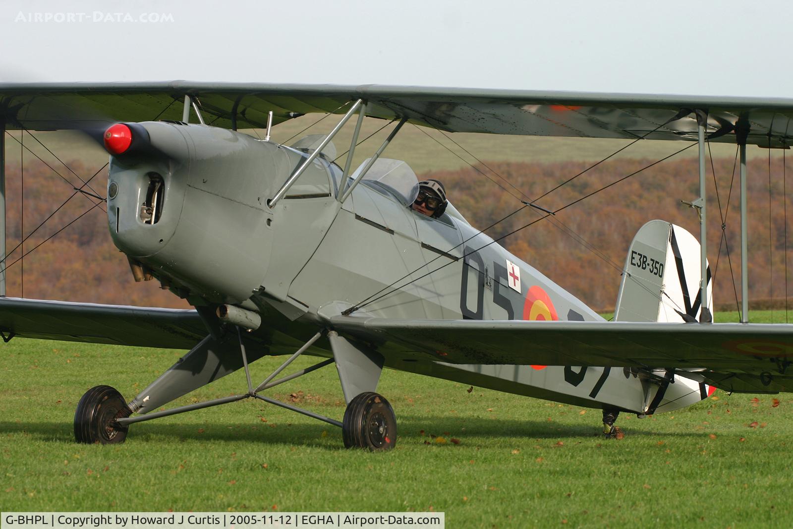 G-BHPL, 1951 CASA 1-131E Jungmann C/N 1058, Privately owned.