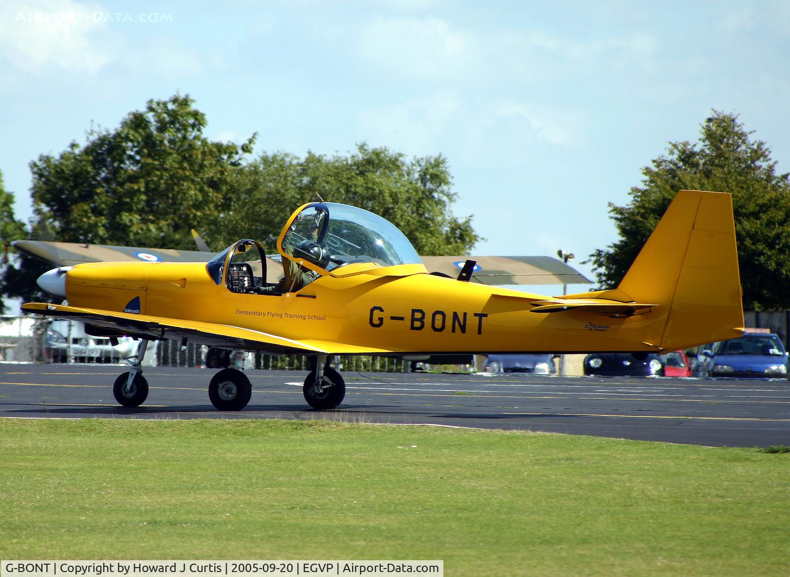 G-BONT, 1988 Slingsby T-67M Firefly Mk.II C/N 2054, Elementary Flying Training School