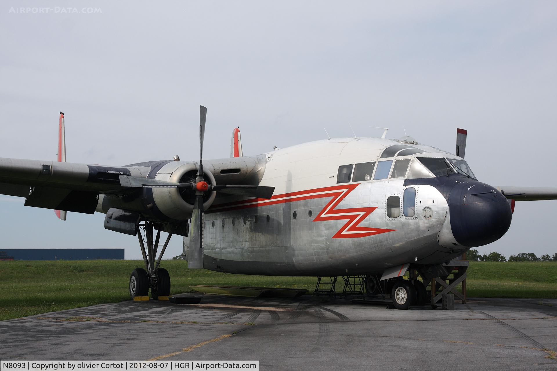 N8093, 1953 Fairchild C-119G Flying Boxcar C/N 10776, Nice to see a Packett still flying