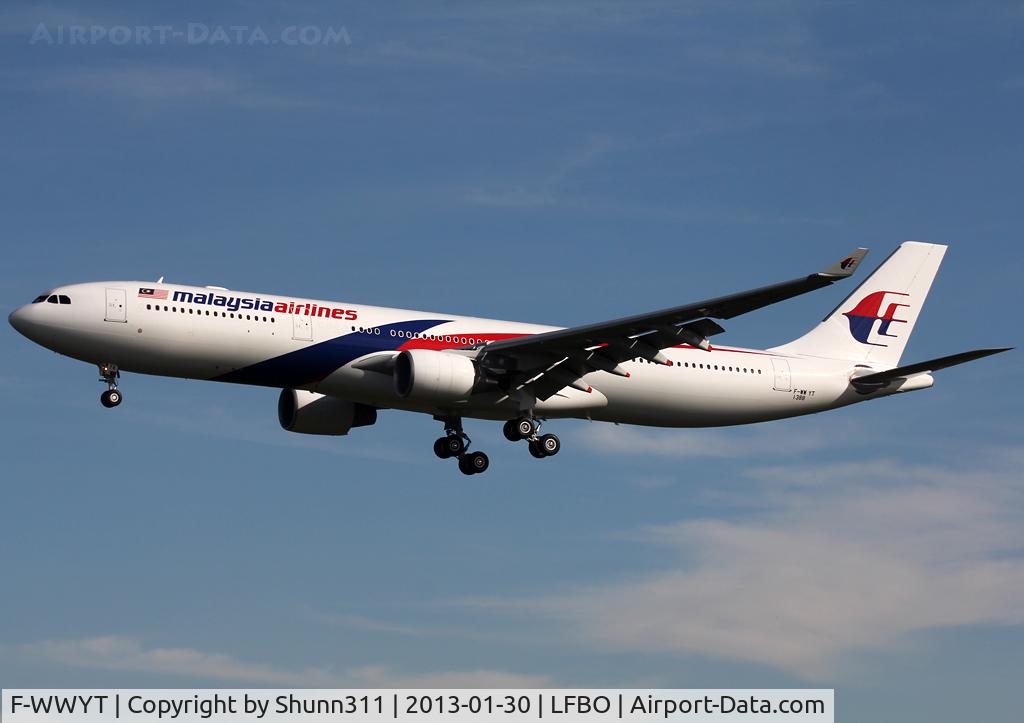 F-WWYT, 2013 Airbus A330-323X C/N 1388, C/n 1388 - To be 9M-MTK