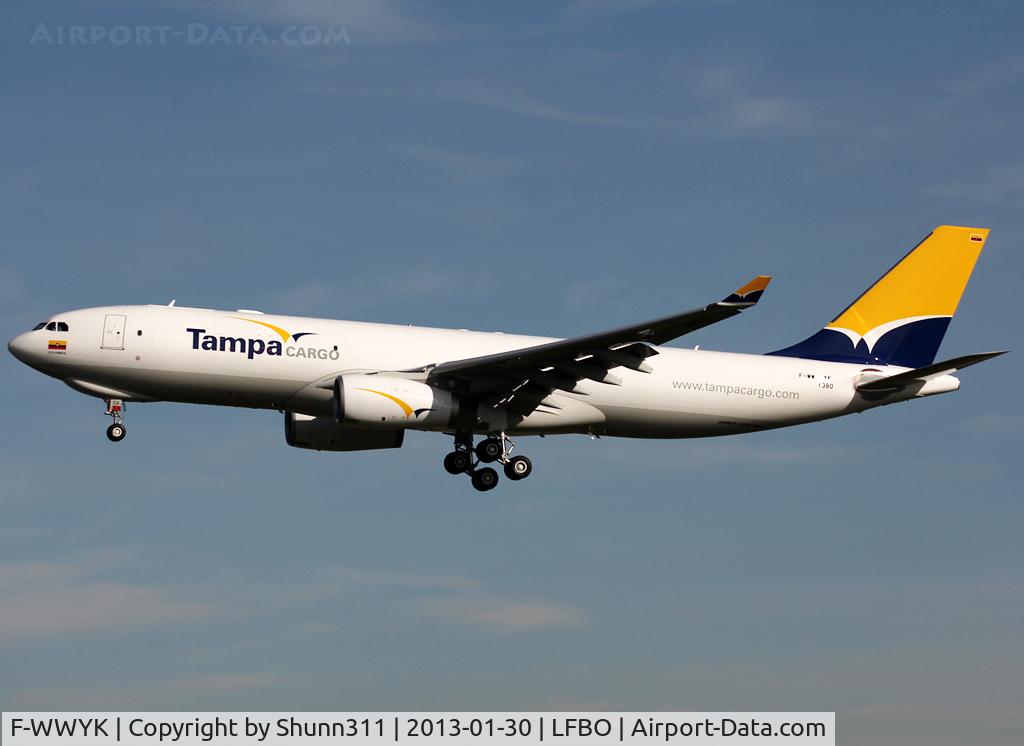 F-WWYK, 2012 Airbus A330-243F C/N 1380, C/n 1380 - To be N331QT