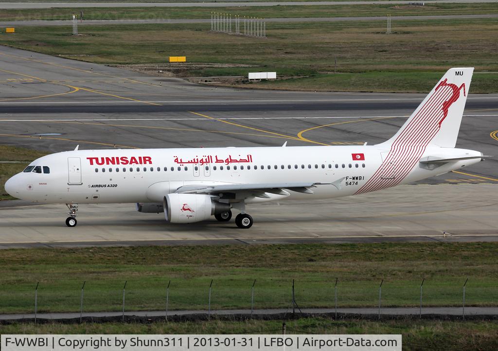 F-WWBI, 2013 Airbus A320-214 C/N 5474, C/n 5474 - To be TS-IMU