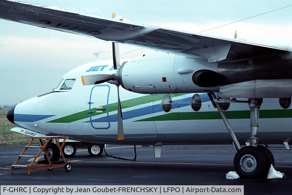 F-GHRC, 1964 Fokker F.27-600 Friendship C/N 10261, Air Jet