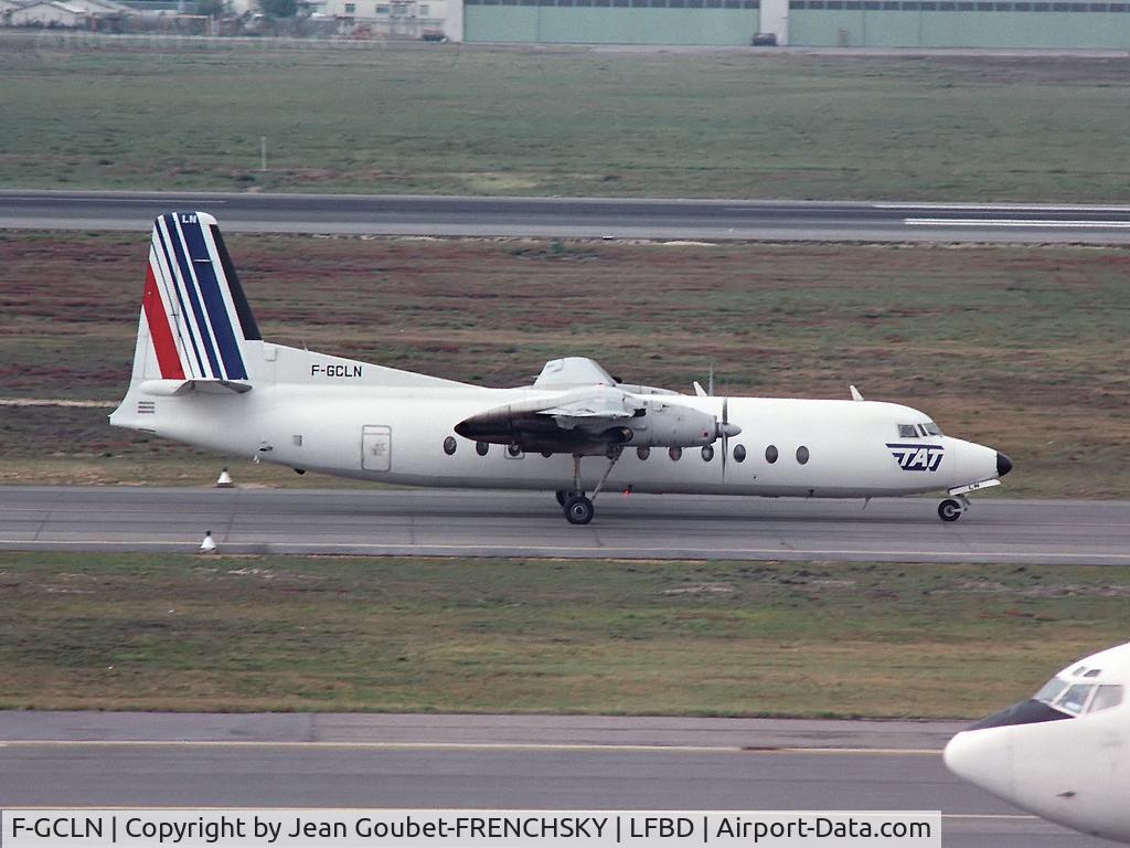 F-GCLN, 1966 Fairchild Hiller FH-227B C/N 527, TAT / AIR FRANCE