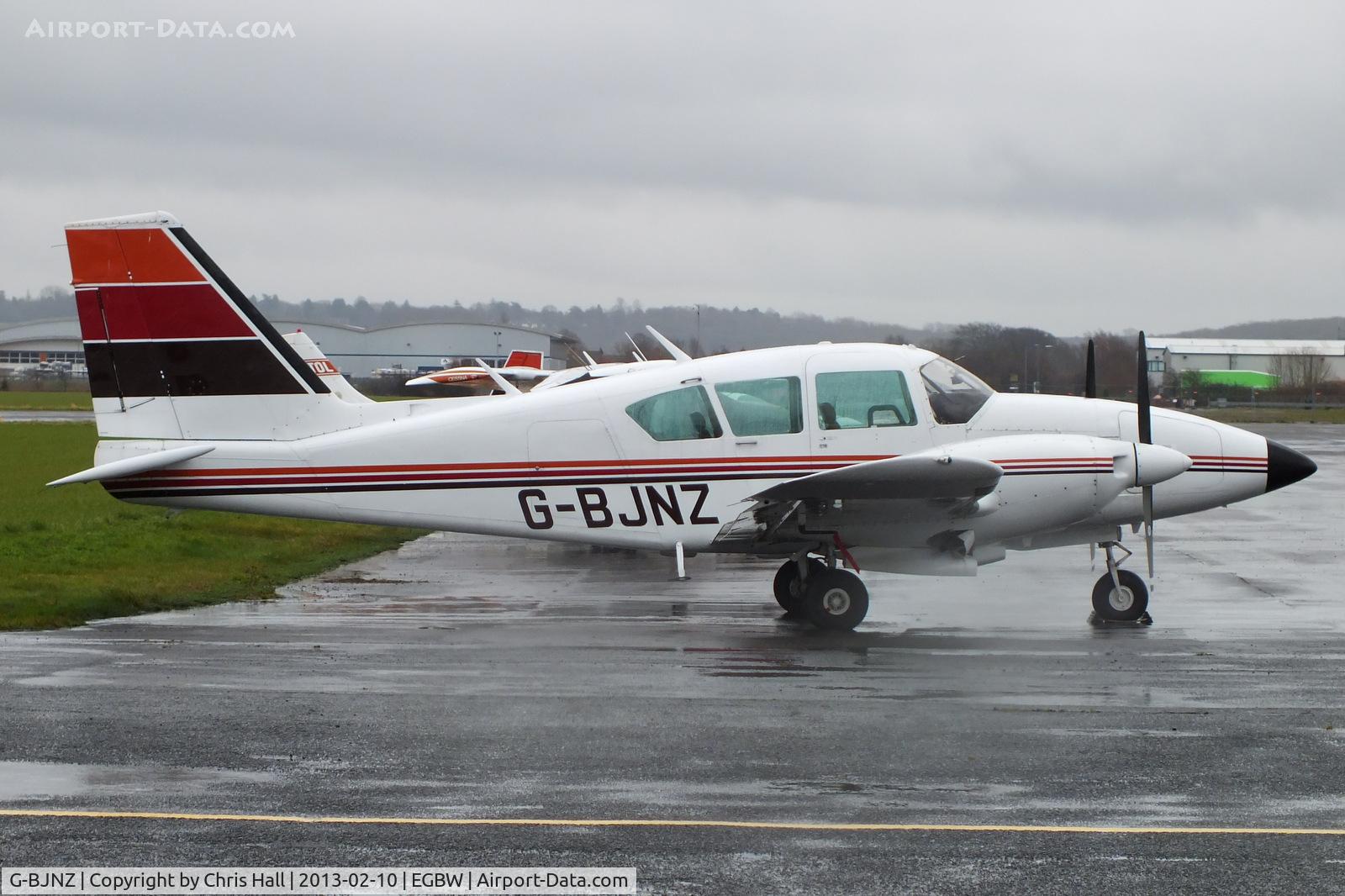 G-BJNZ, 1979 Piper PA-23-250 Aztec C/N 27-7954099, at Wellesbourne Mountford