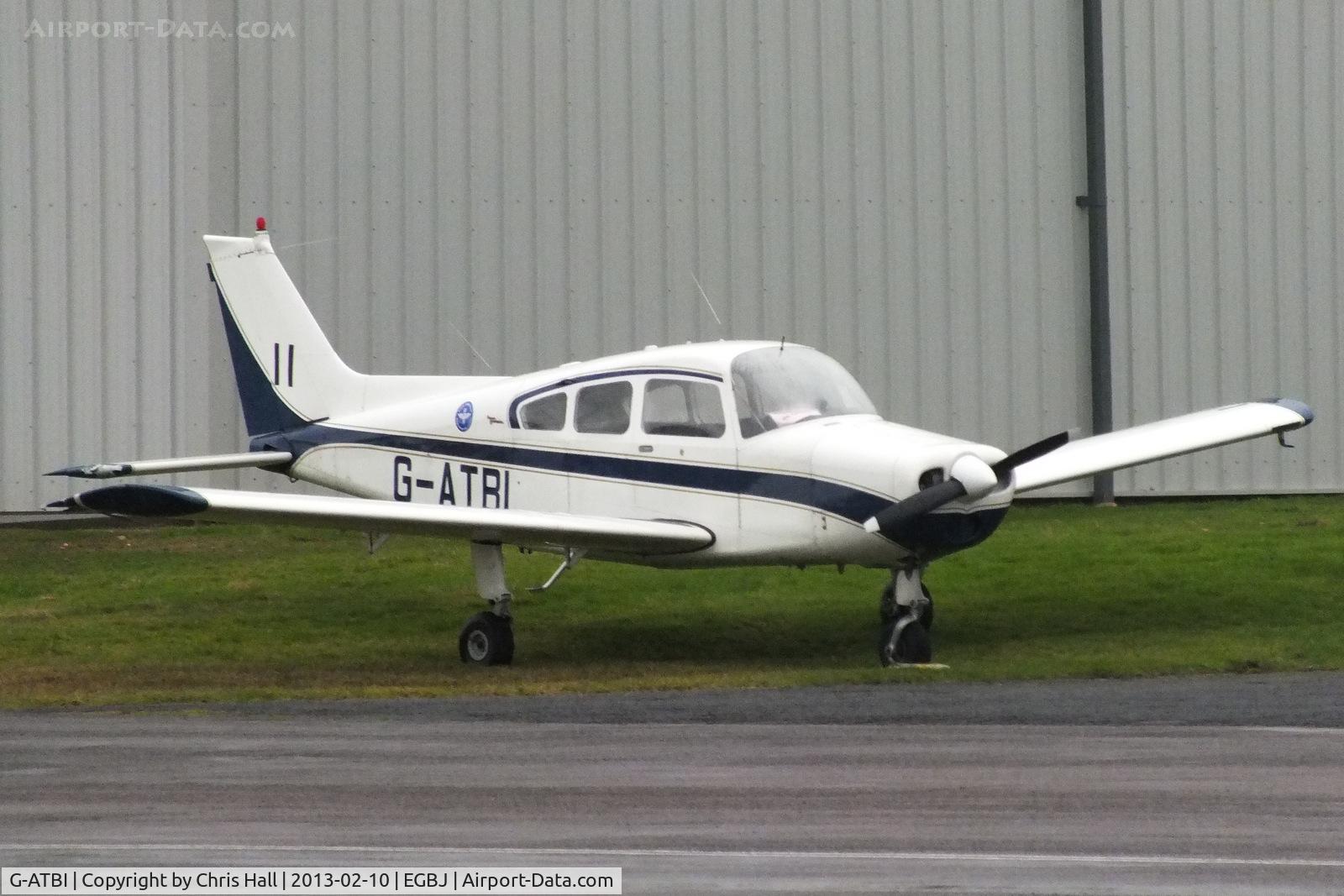 G-ATBI, 1965 Beech A23 C/N M-696, at Gloucestershire Airport