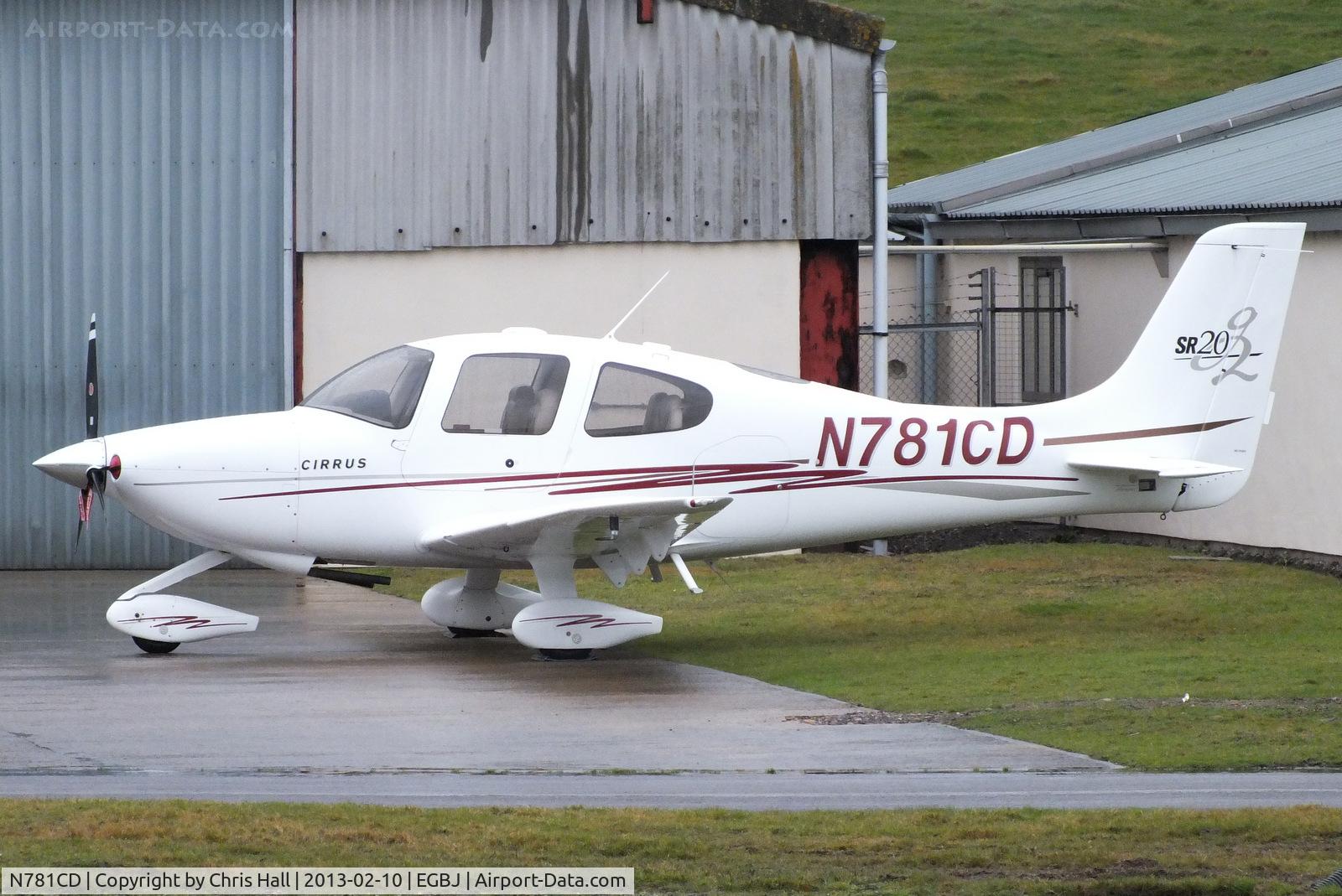 N781CD, 2004 Cirrus SR20 G2 C/N 1423, at Gloucestershire Airport
