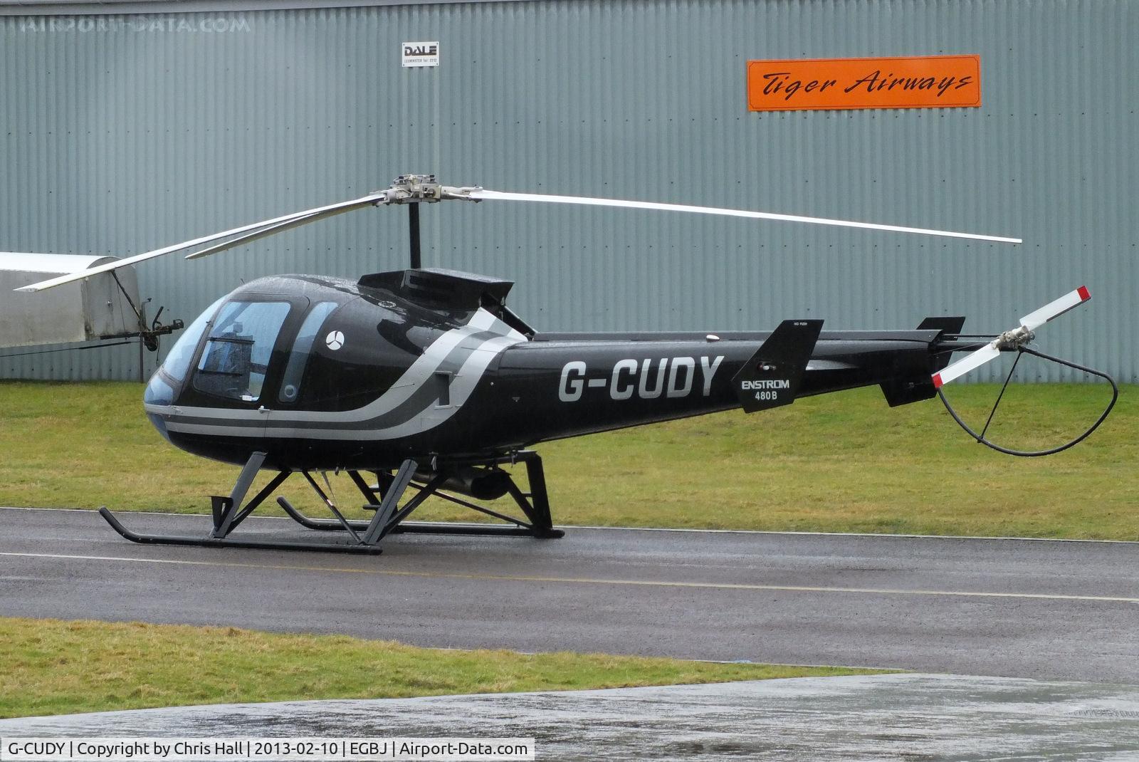 G-CUDY, 2005 Enstrom 480B C/N 5807, at Gloucestershire Airport