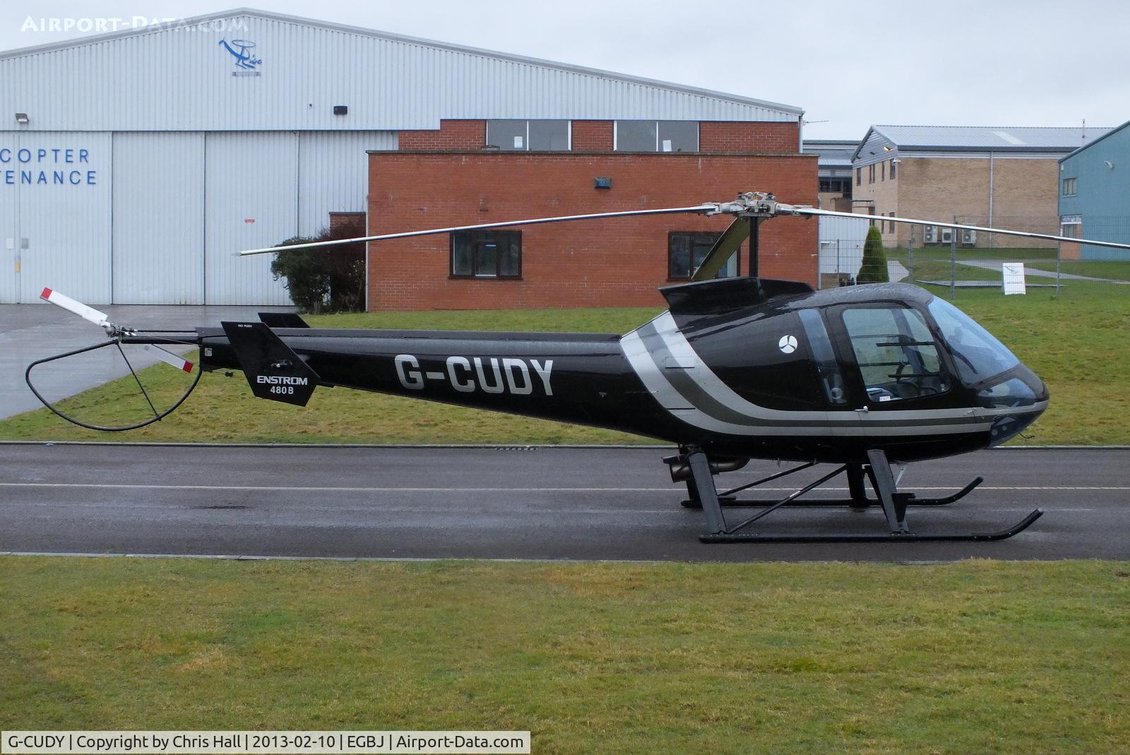 G-CUDY, 2005 Enstrom 480B C/N 5807, at Gloucestershire Airport