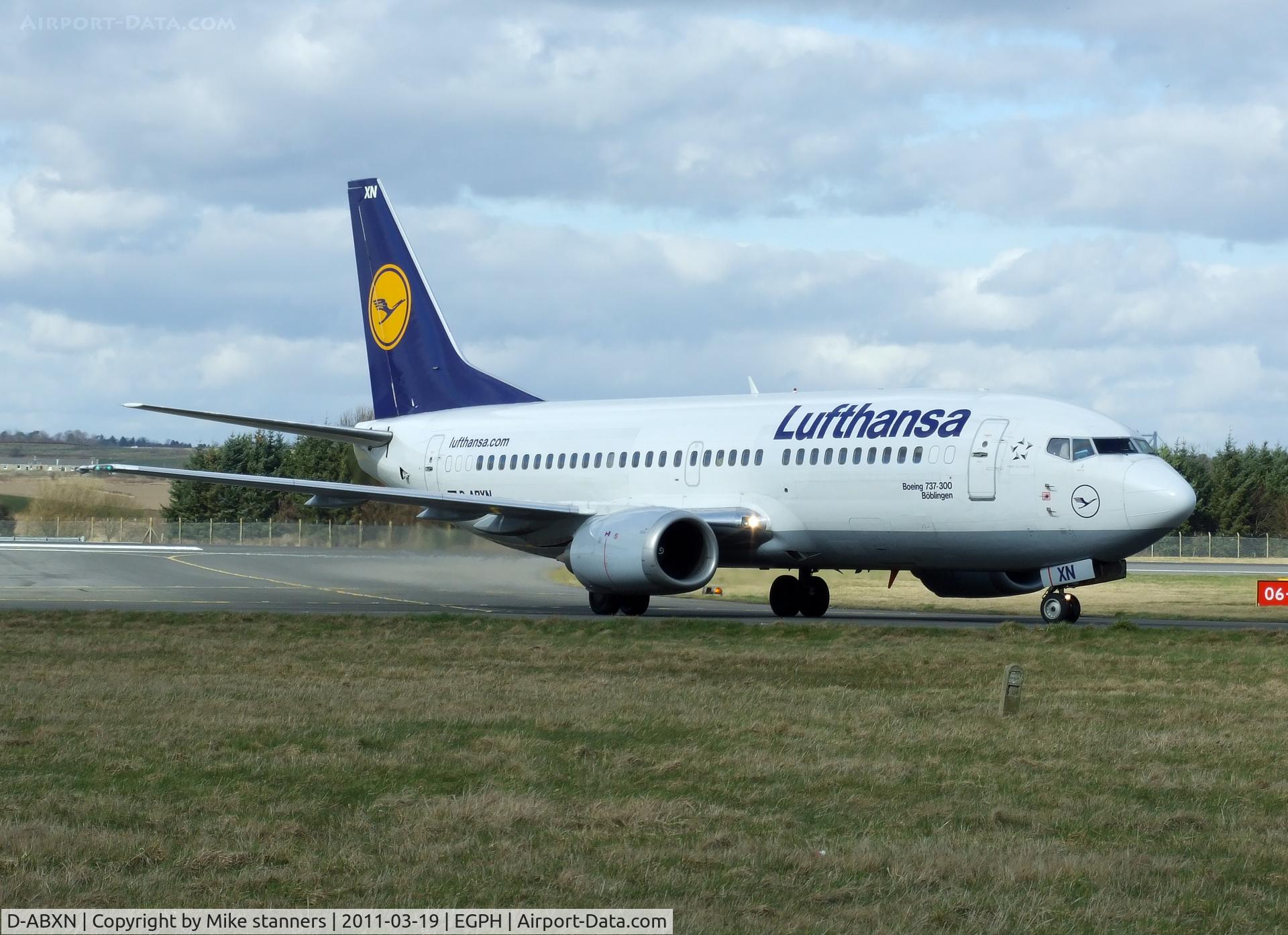 D-ABXN, 1987 Boeing 737-330 C/N 23872, 