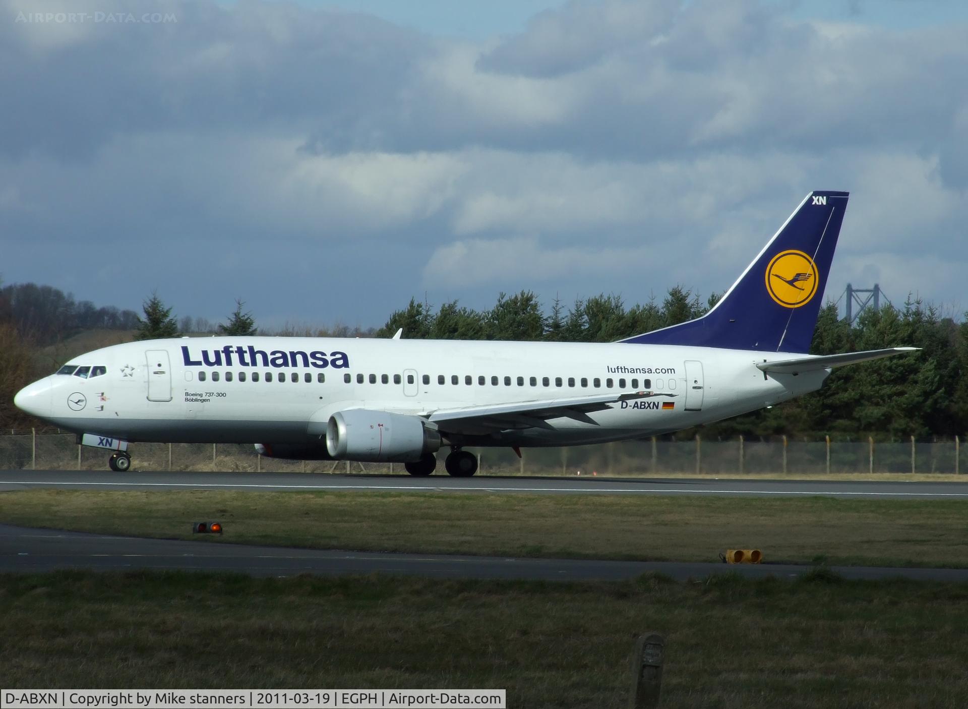 D-ABXN, 1987 Boeing 737-330 C/N 23872, 