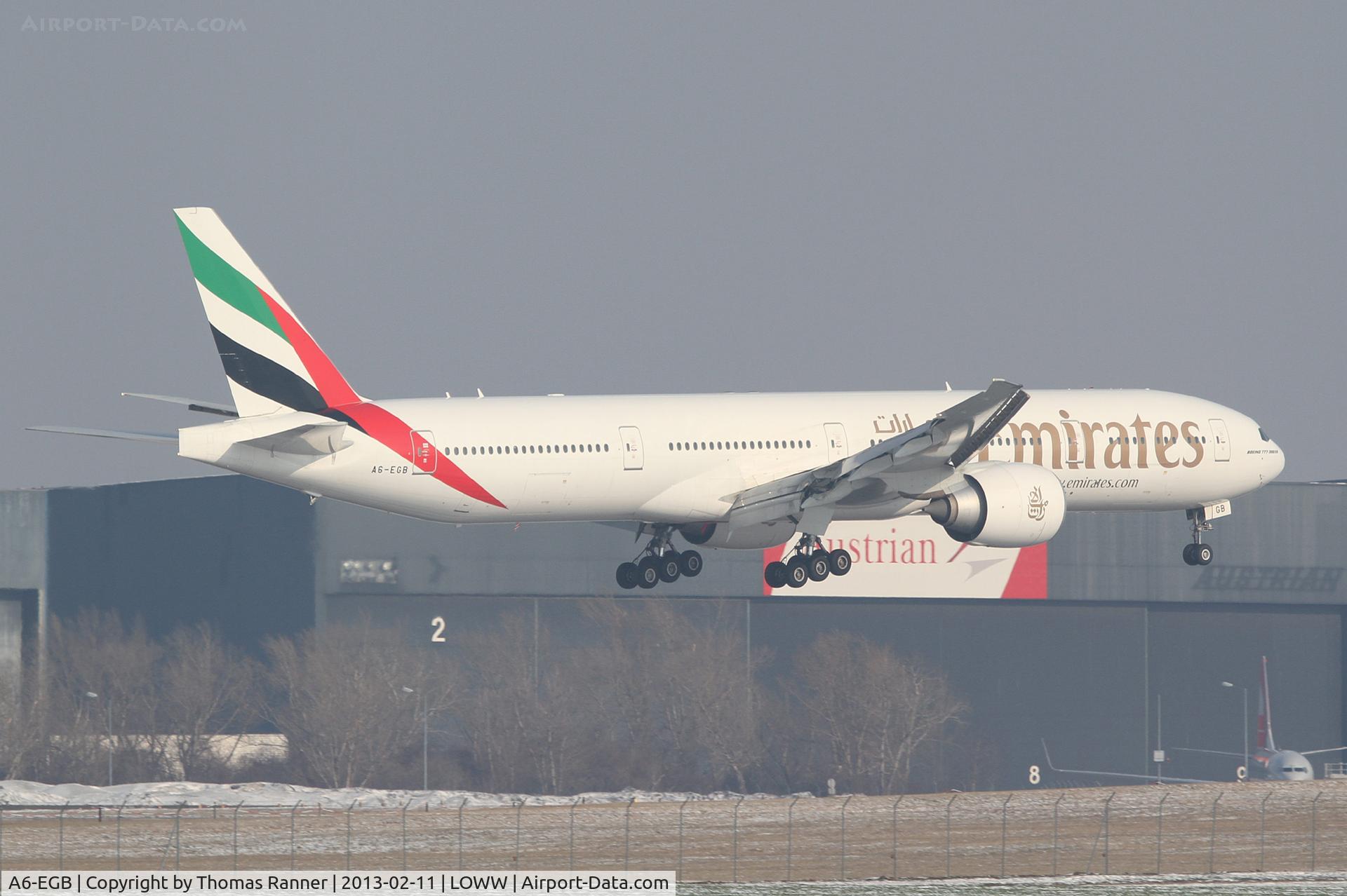 A6-EGB, 2011 Boeing 777-31H/ER C/N 38985, Emirates Boeing 777