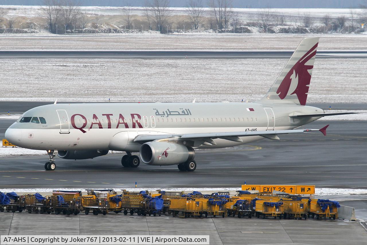 A7-AHS, 2012 Airbus A320-232 C/N 5010, Qatar Airways