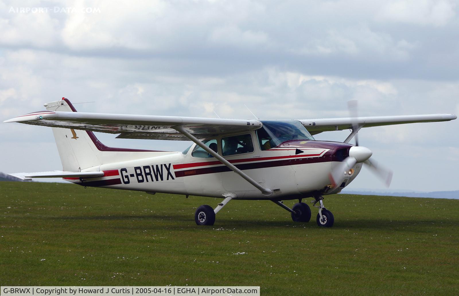 G-BRWX, 1981 Cessna 172P Skyhawk C/N 17274729, Privately owned