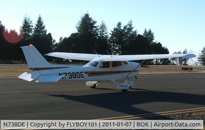 N738DE, 1977 Cessna 172N C/N 17269889, Brookings Flying Club airplane