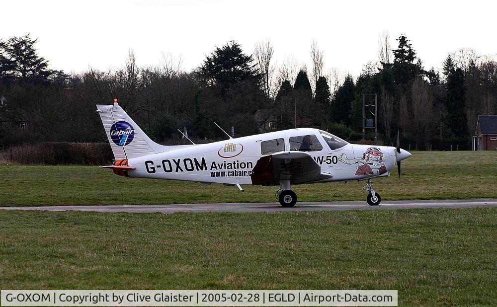 G-OXOM, 1989 Piper PA-28-161 Cadet C/N 28-41285, Ex: N92011 > G-BRSG > G-OXOM - Originally owned to, BLS Aviation Ltd November 1989 as G-BRSG and currently with, Plane Talking Ltd since December 2003 as G-OXOM.