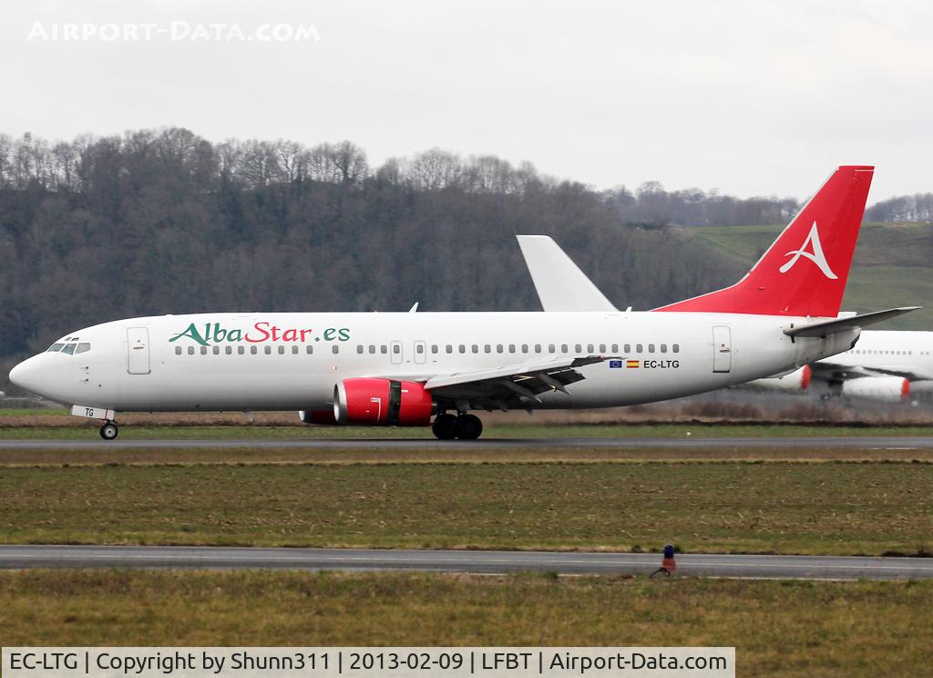 EC-LTG, 1989 Boeing 737-4K5 C/N 24129, Landing rwy 20