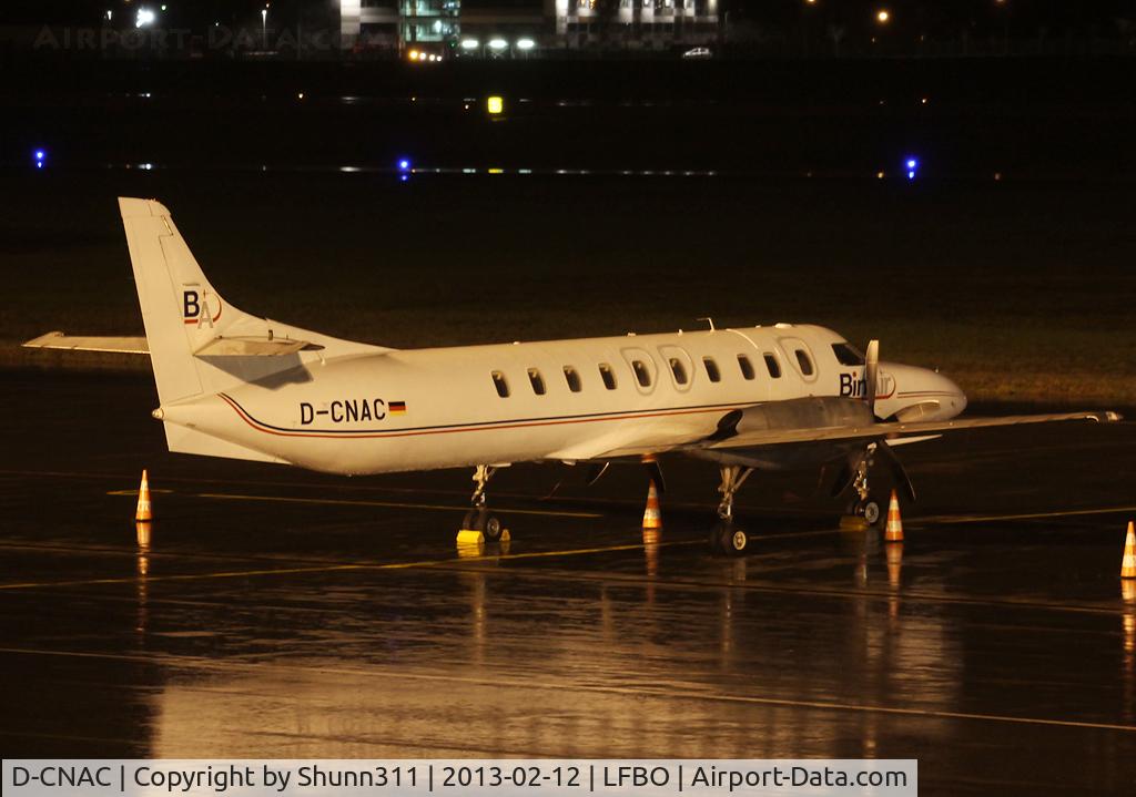 D-CNAC, 1996 Fairchild SA-227DC Metro 23 C/N DC-895B, Parked for the night...