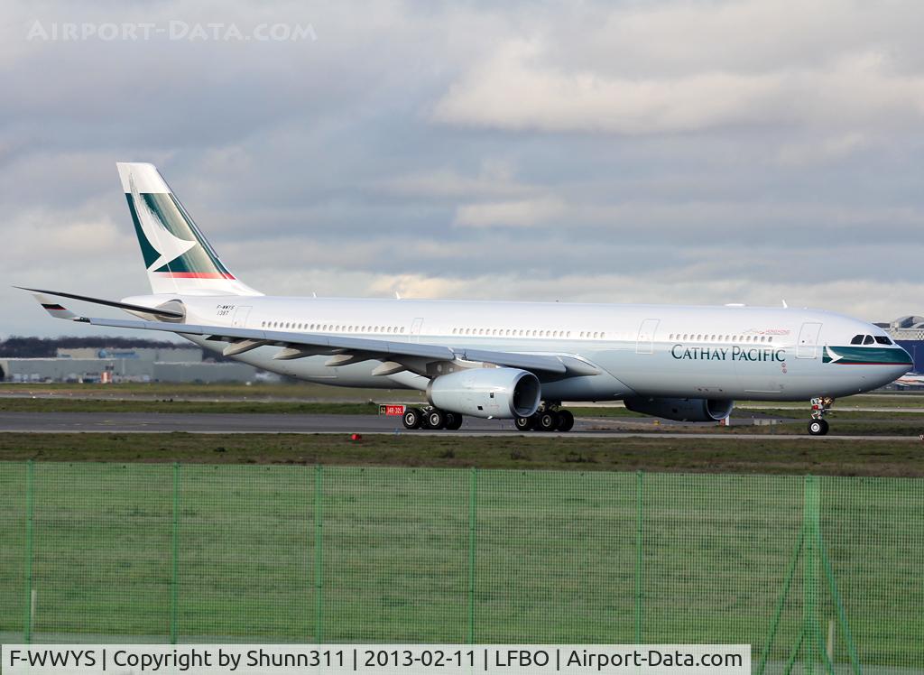 F-WWYS, 2013 Airbus A330-343X C/N 1387, C/n 1387 - To be B-LAZ