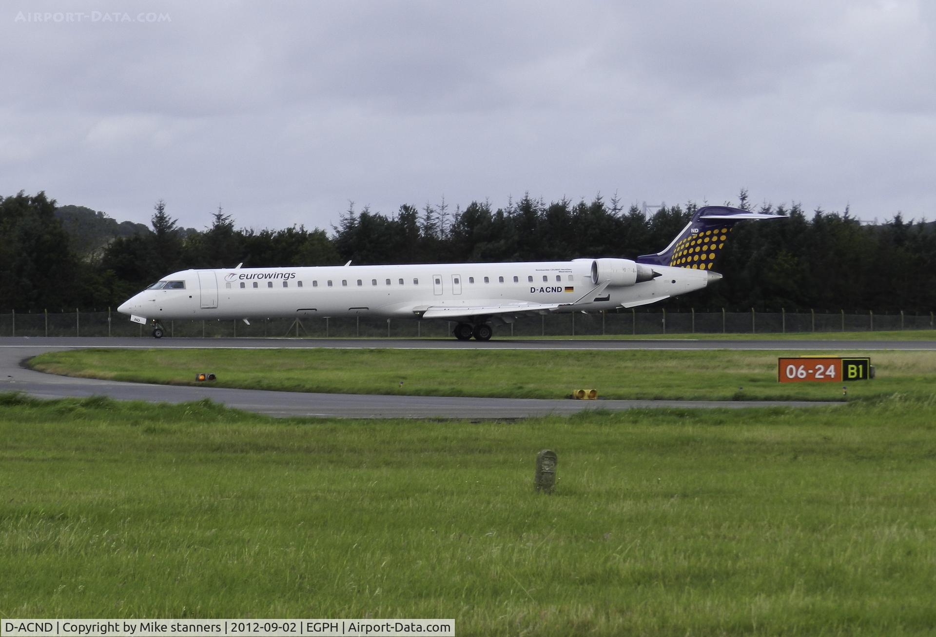 D-ACND, 2009 Bombardier CRJ-701 (CL-600-2C10) Regional Jet C/N 15238,  
