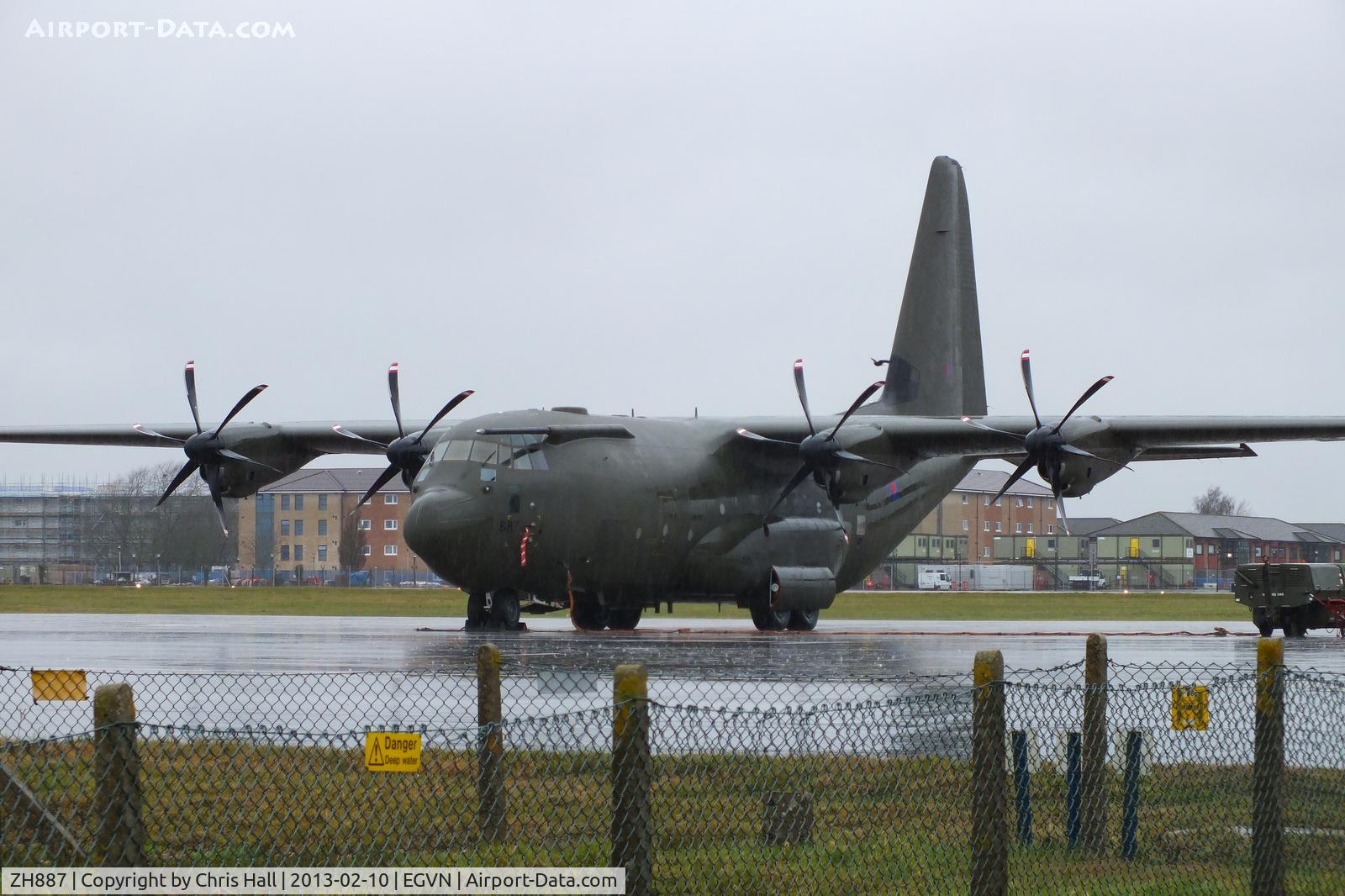 ZH887, 1999 Lockheed Martin C-130J Hercules C.5 C/N 382-5485, RAF No. 30 Squadron based at RAF Brize Norton