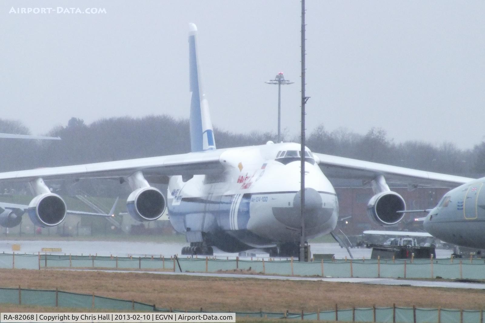 RA-82068, 1993 Antonov An-124-100 Ruslan C/N x770051359127, Polet Flight An-124 at RAF Brize Norton