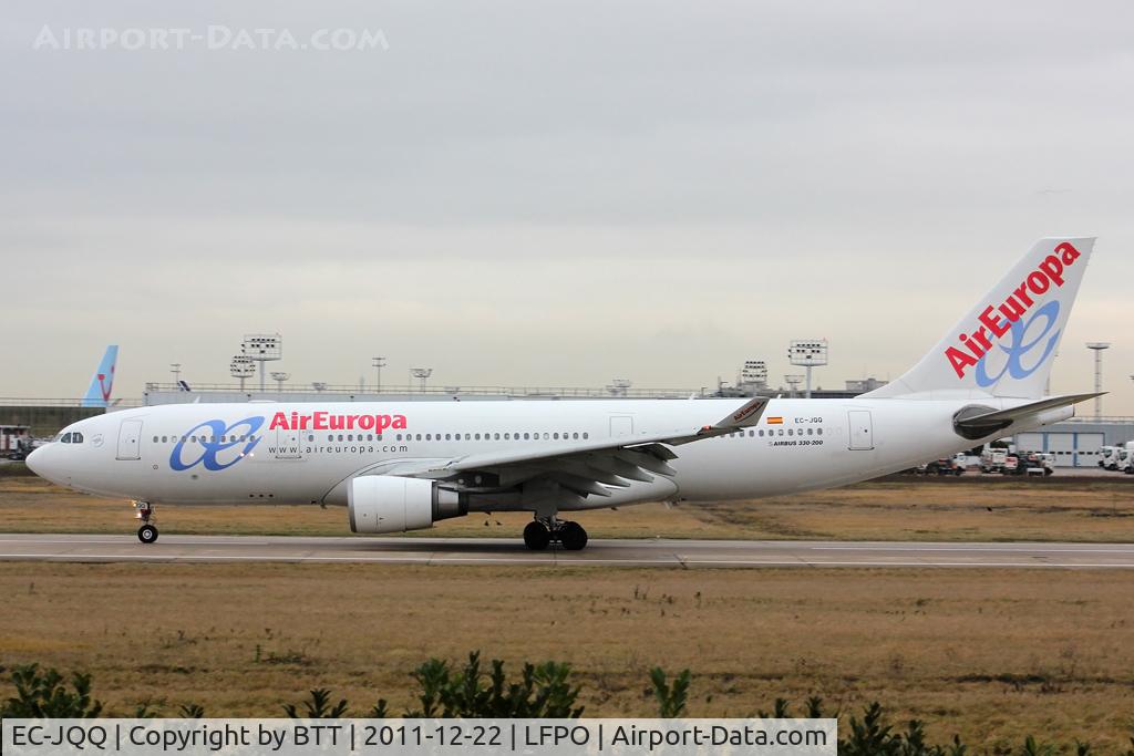 EC-JQQ, 2006 Airbus A330-202 C/N 749, Landing runway 26