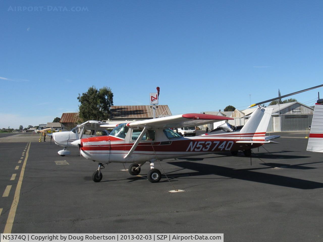 N5374Q, 1972 Cessna 150L C/N 15073274, 1972 Cessna 150L, Continental O-200 100 Hp
