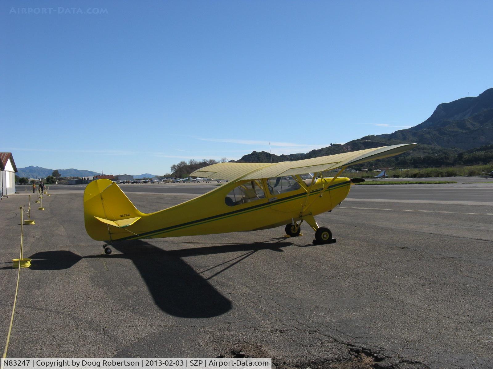 N83247, 1946 Aeronca 7AC Champion C/N 7AC-1911, 1946 Aeronca 7AC CHAMPION, Continental A&C65 65 Hp