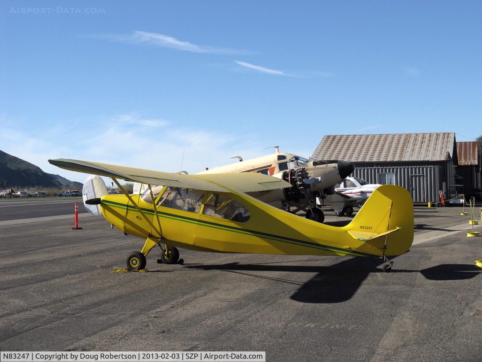 N83247, 1946 Aeronca 7AC Champion C/N 7AC-1911, 1946 Aeronca 7AC CHAMPION, Continental A&C65 65 Hp