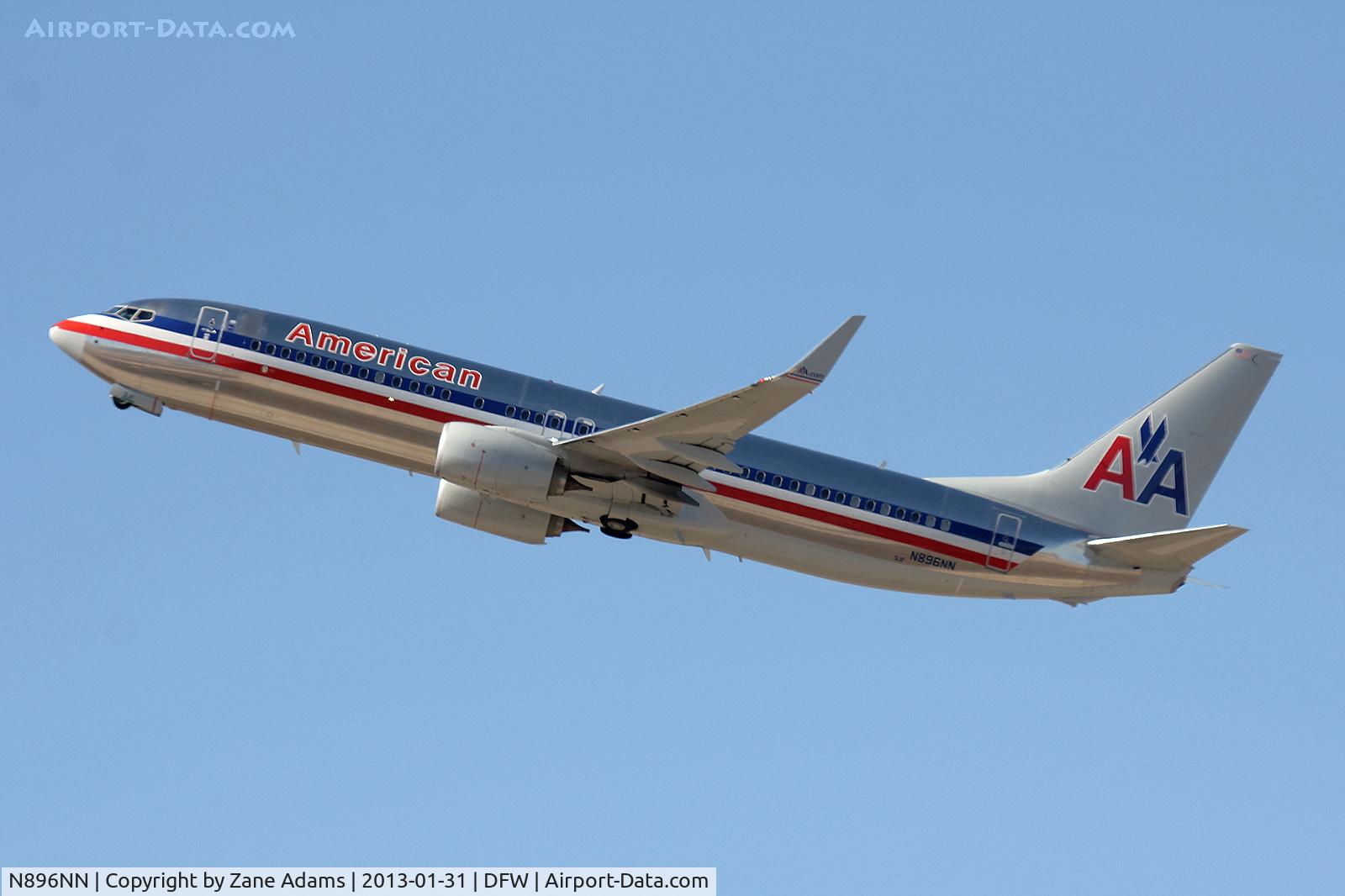 N896NN, 2012 Boeing 737-823 C/N 4093, American Airlines at DFW Airport