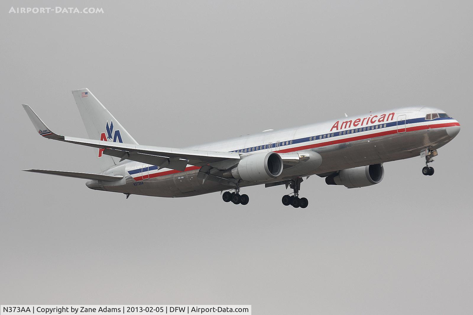 N373AA, 1992 Boeing 767-323 C/N 25200, American Airlines at DFW Airport