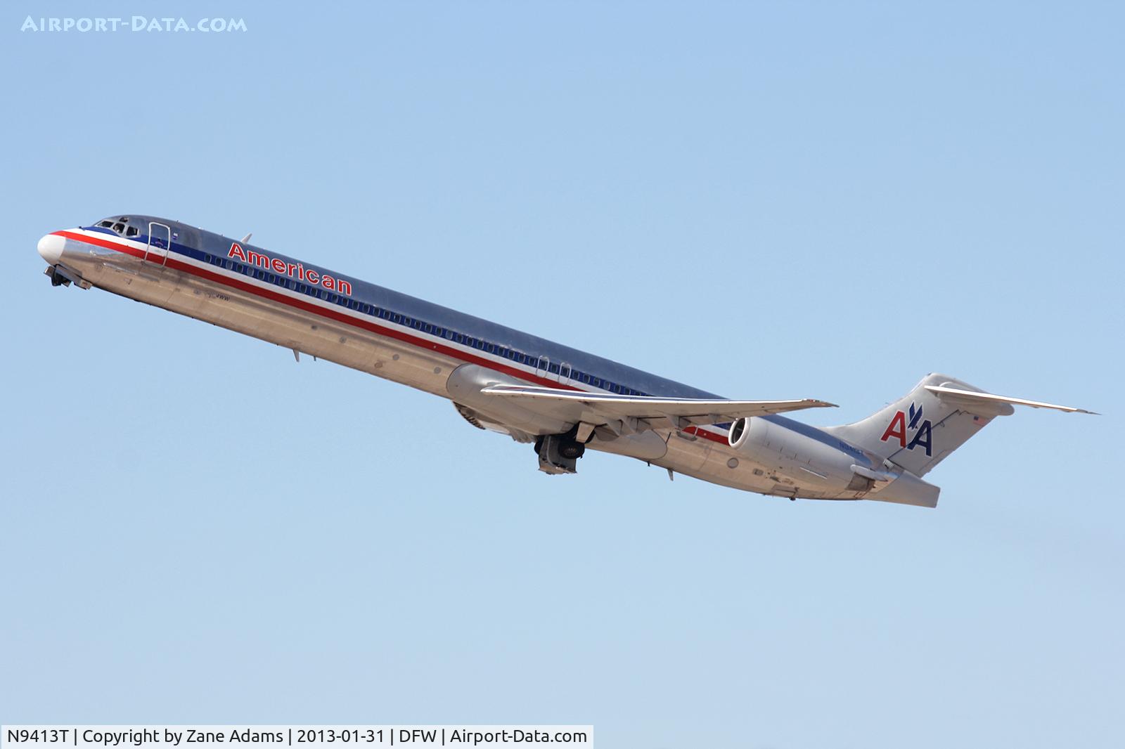 N9413T, 1995 McDonnell Douglas MD-83 (DC-9-83) C/N 53188, American Airlines at DFW Airport