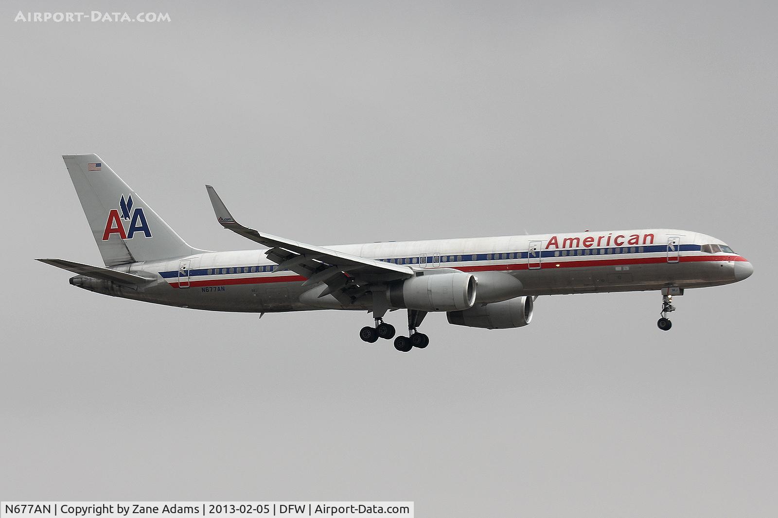 N677AN, 1998 Boeing 757-223 C/N 29427, American Airlines at DFW Airport