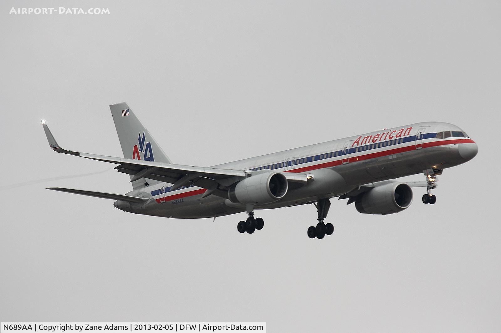 N689AA, 1993 Boeing 757-223 C/N 25731, American Airlines at DFW Airport