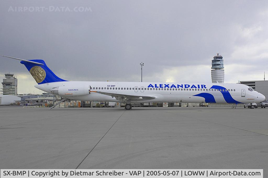 SX-BMP, 1985 McDonnell Douglas MD-82 (DC-9-82) C/N 49279, Alexandair MD80