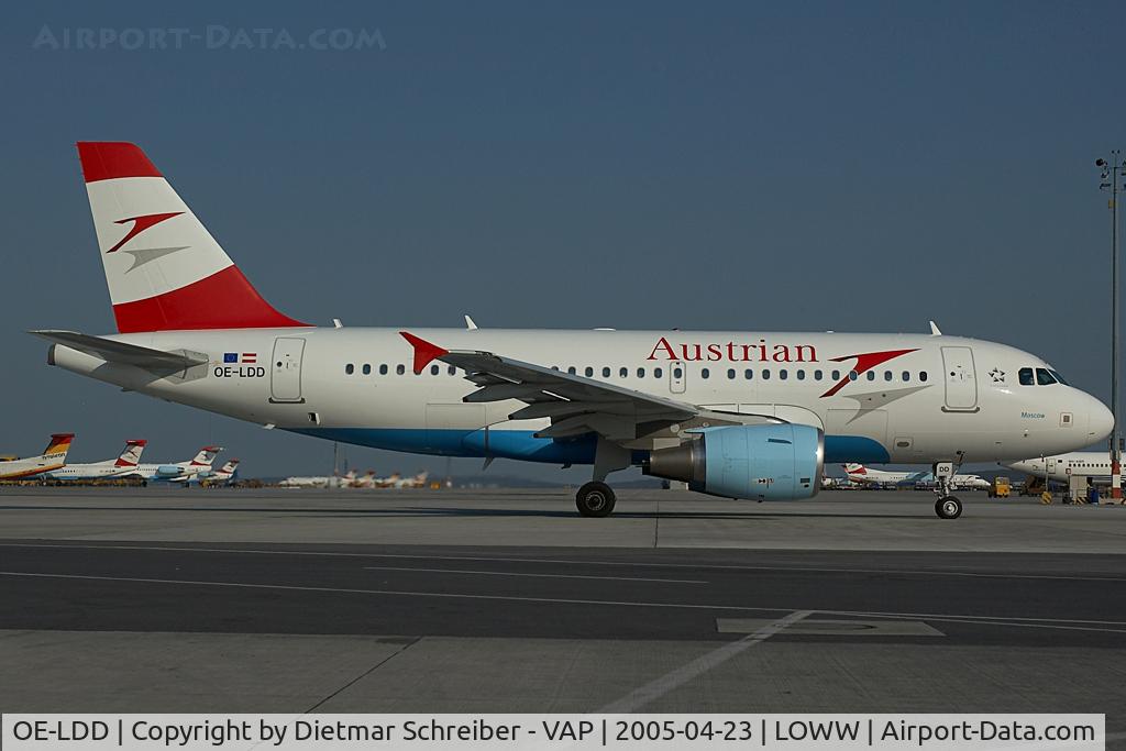 OE-LDD, 2005 Airbus A319-112 C/N 2416, Austrian Airlines Airbus 319