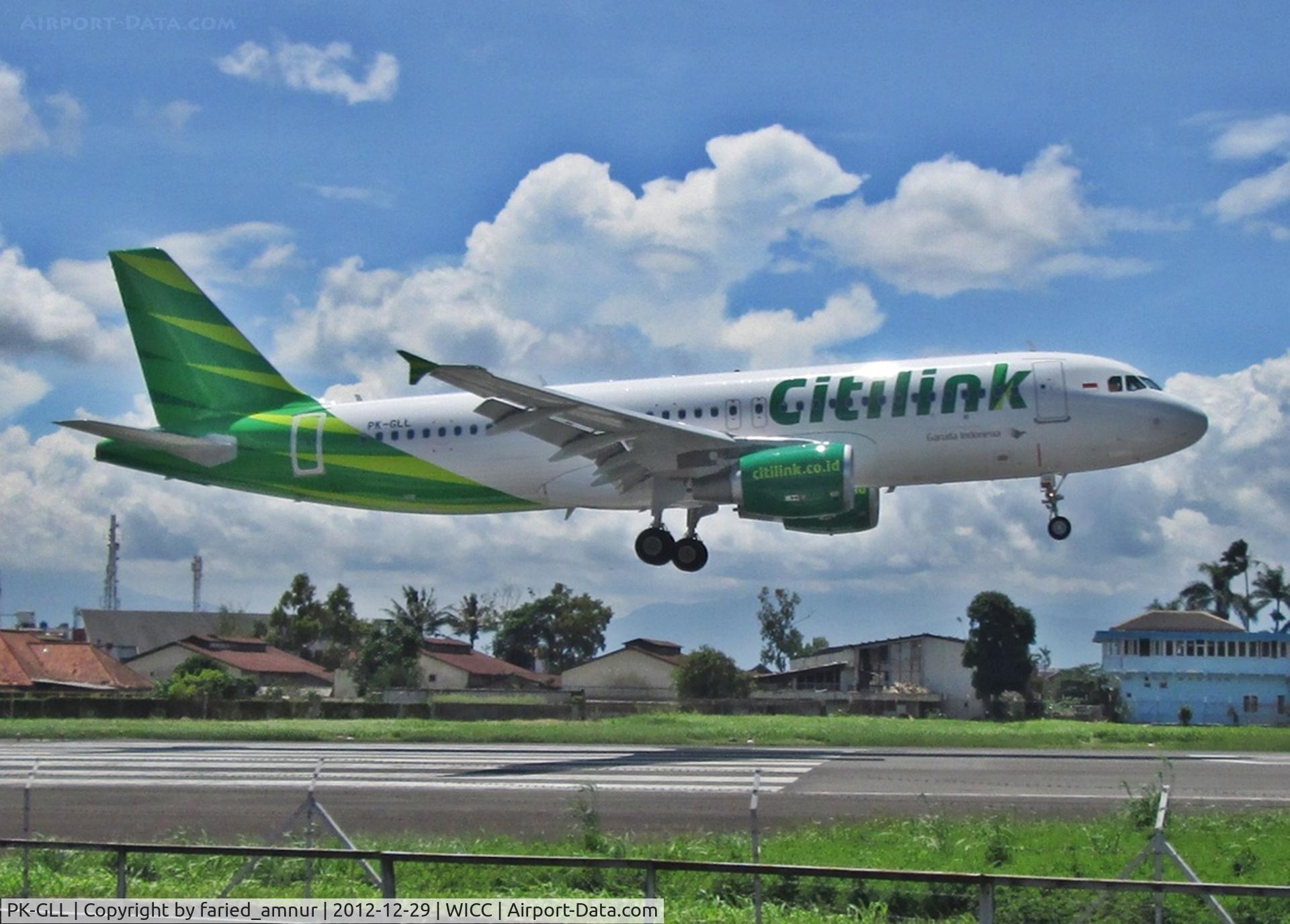 PK-GLL, 2012 Airbus A320-214 C/N 5379, LANDED