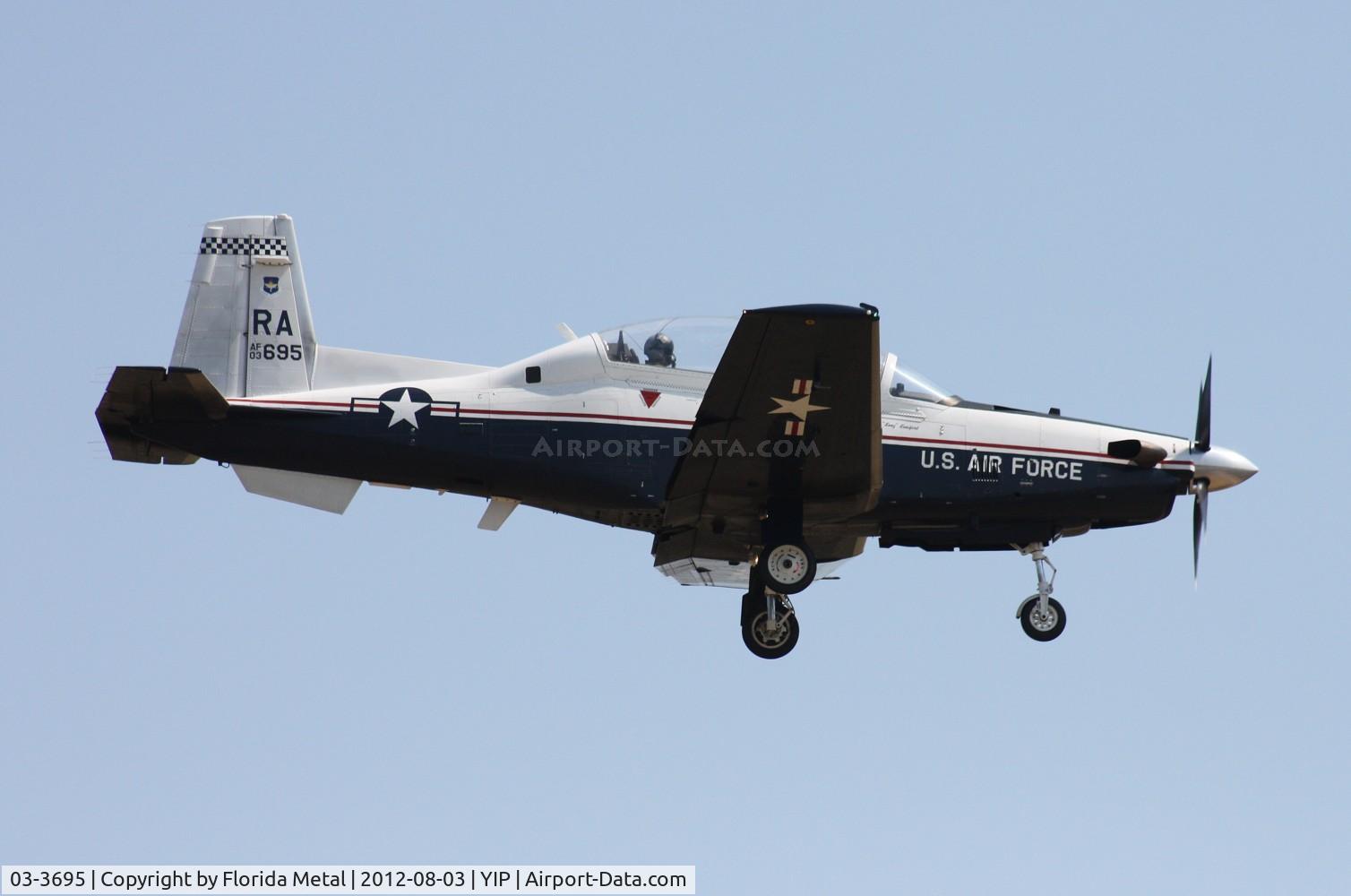 03-3695, 2003 Raytheon T-6A Texan II C/N PT-241, T-6A Texan II
