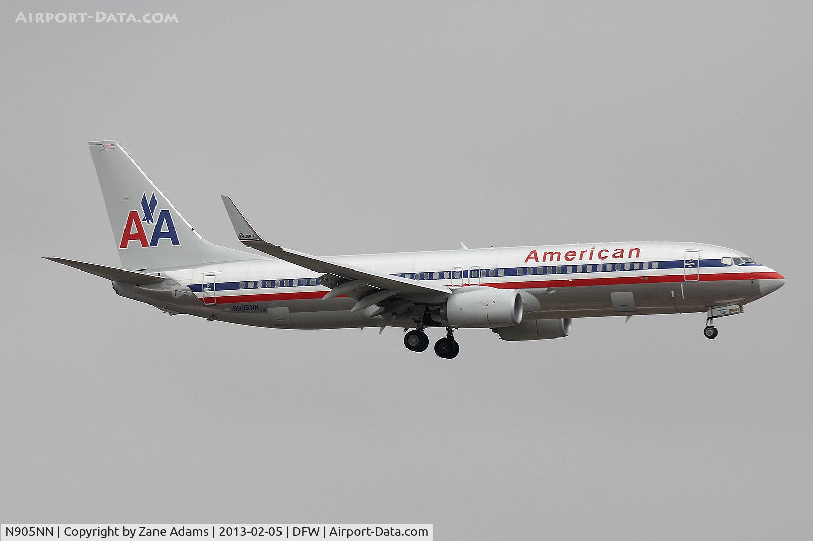 N905NN, 2012 Boeing 737-823 C/N 31156, American Airlines at DFW Airport