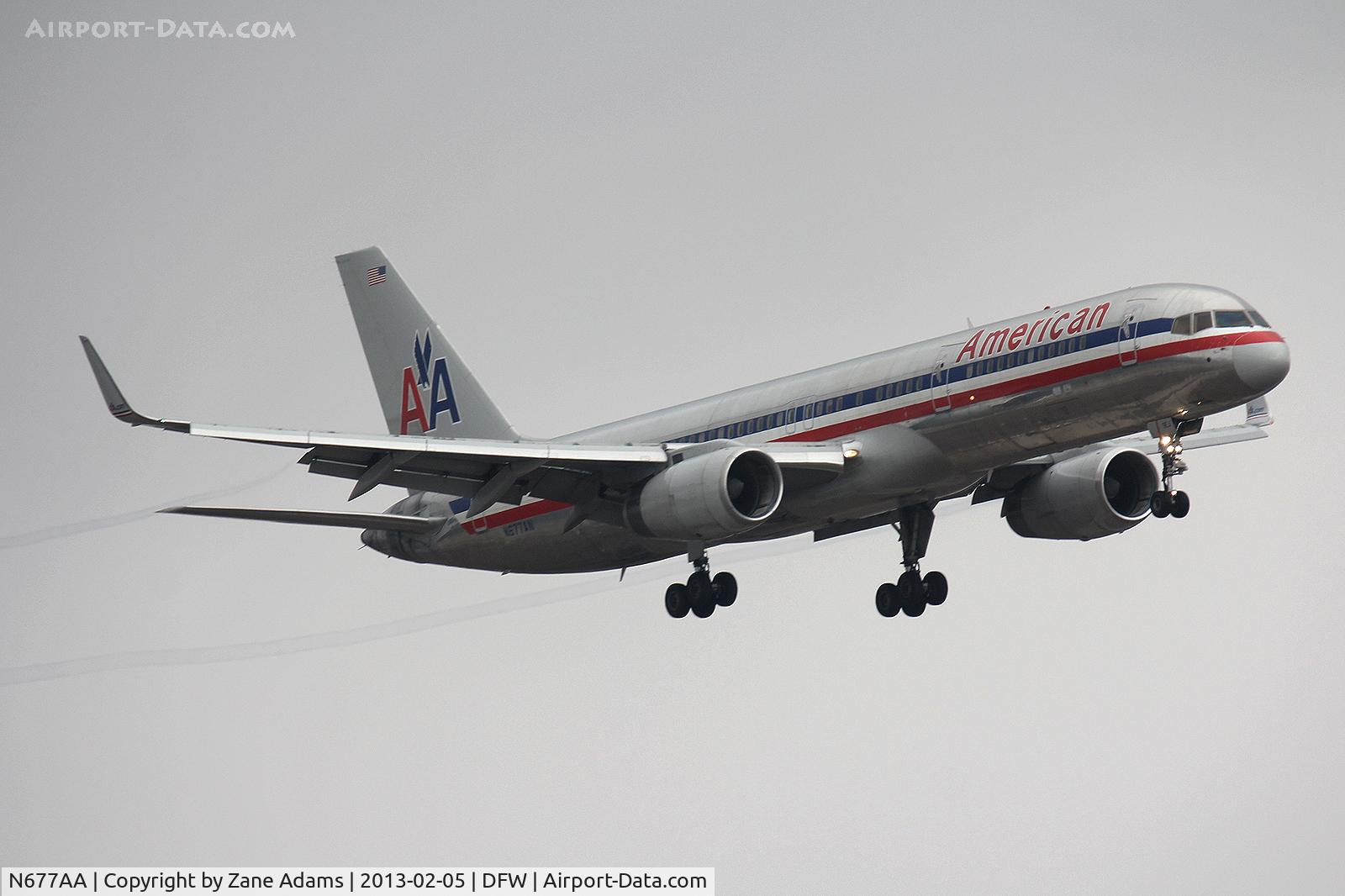 N677AA, 1985 Boeing 737-3A4 C/N 23289, American Airlines at DFW Airport