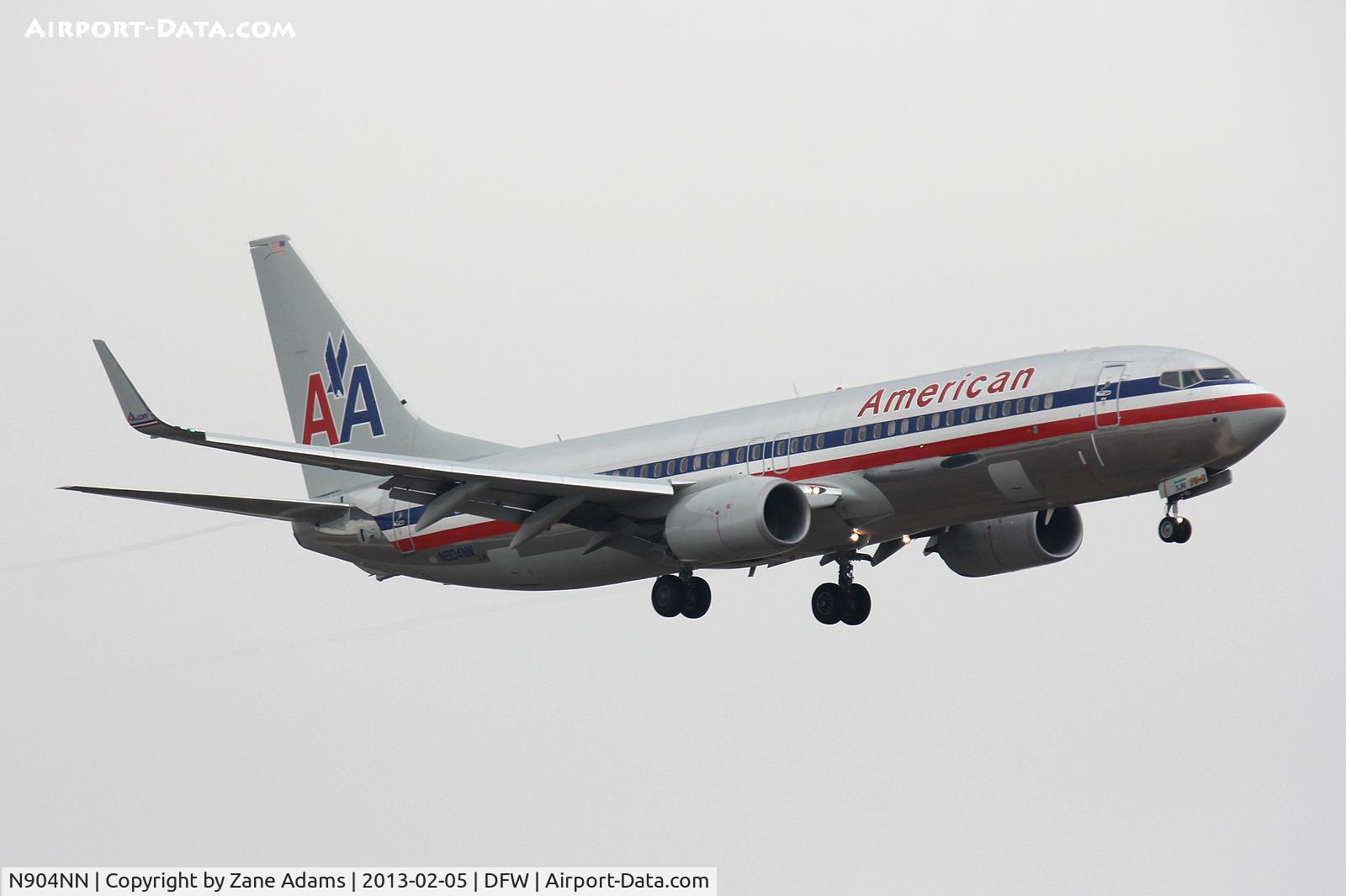 N904NN, 2012 Boeing 737-823 C/N 33317, American Airlines at DFW Airport
