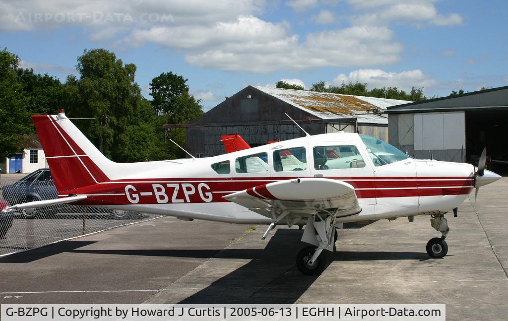 G-BZPG, 1978 Beech C24R C/N MC-556, Privately owned.