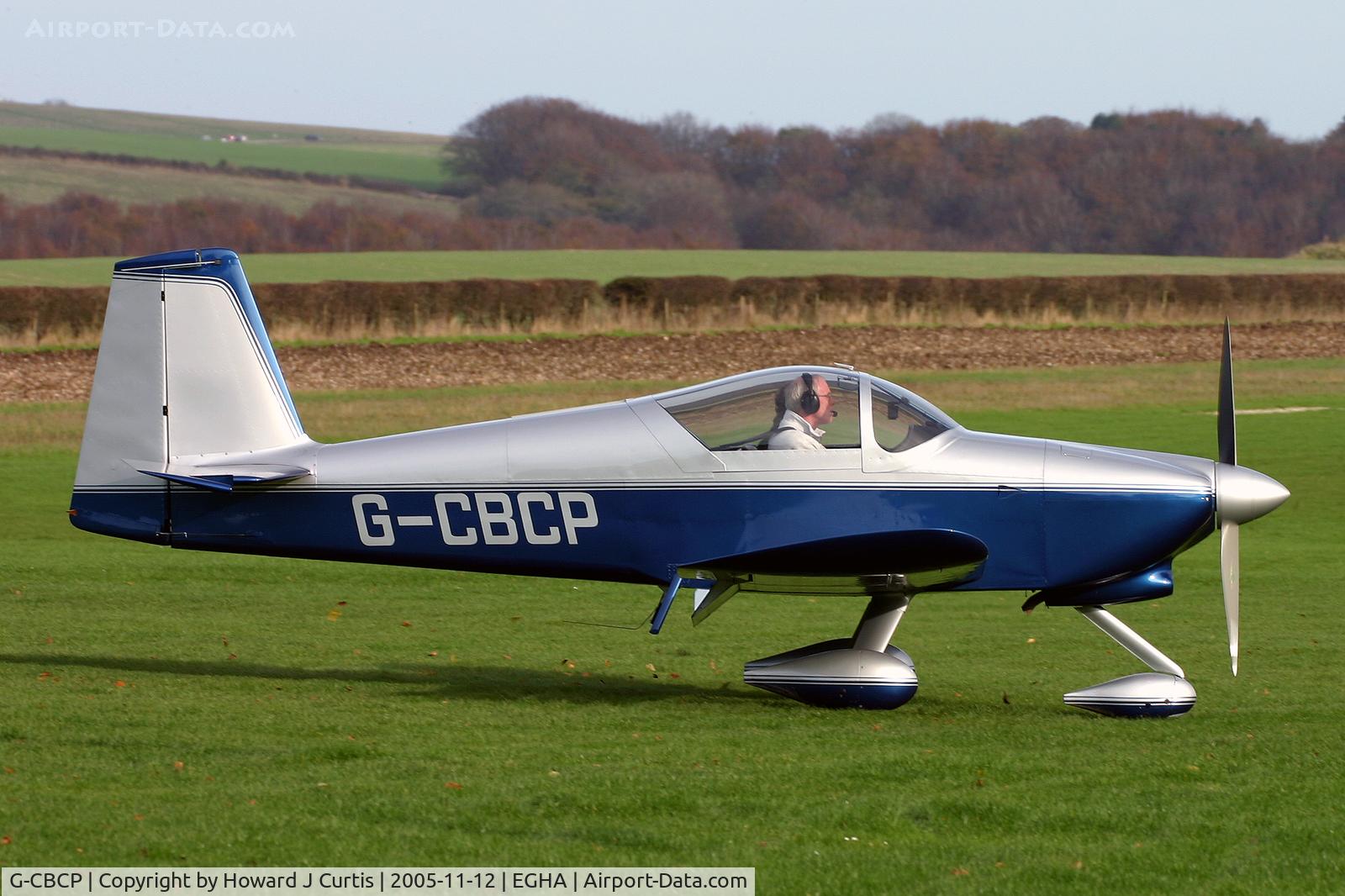 G-CBCP, 2003 Vans RV-6A C/N PFA 181A-13643, Privately owned.